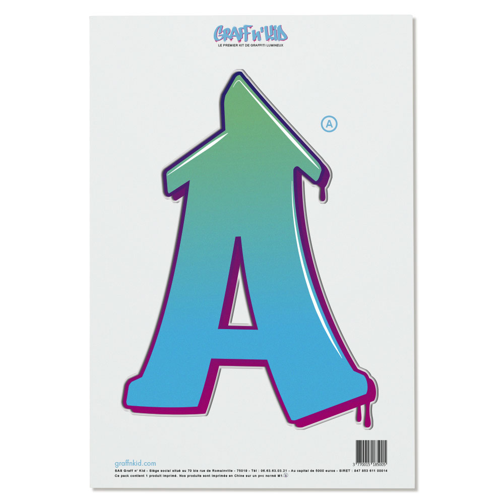 Lettre A Style “Arrows“ by KUSKO