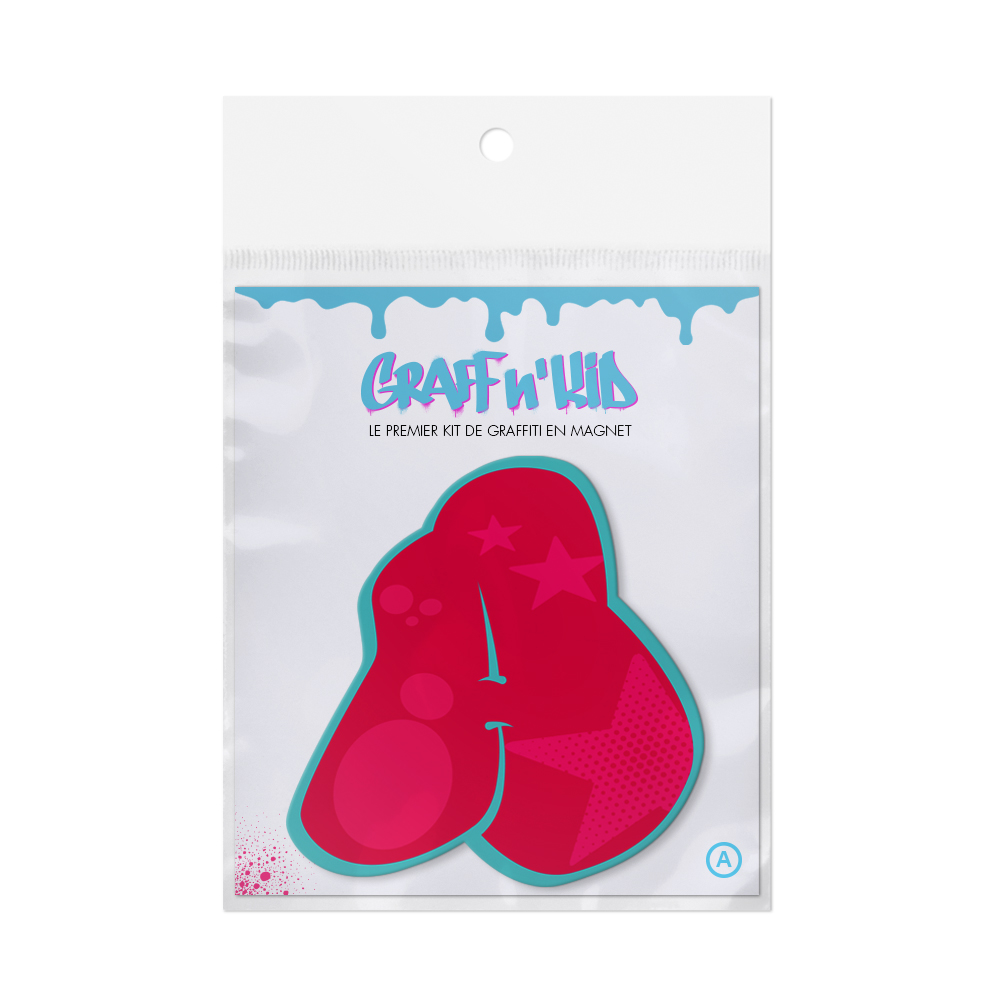 Lettre A Style “Bubble“ by SOMER