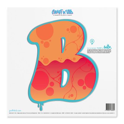 Lettre B Style â€œFluide Summerâ€œ by SOMER