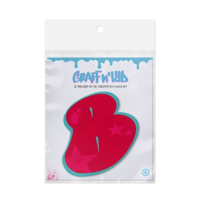 Lettre B Style â€œBubbleâ€œ by SOMER