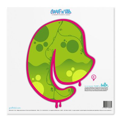 Lettre C Style â€œFluide Greenâ€œ by SOMER