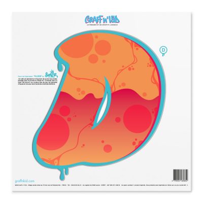 Lettre D Style â€œFluide Summerâ€œ by SOMER