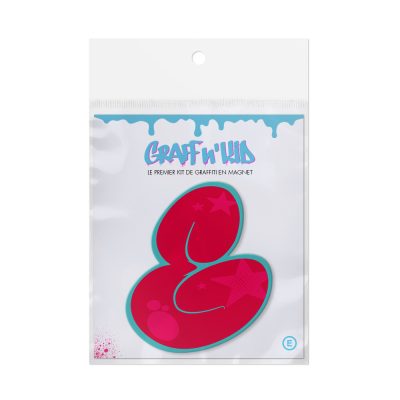 Lettre E Style â€œBubbleâ€œ by SOMER