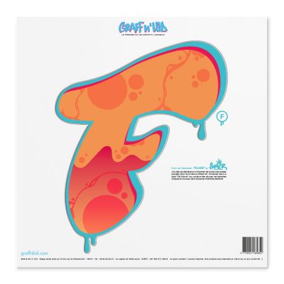 Lettre F Style â€œFluide Summerâ€œ by SOMER