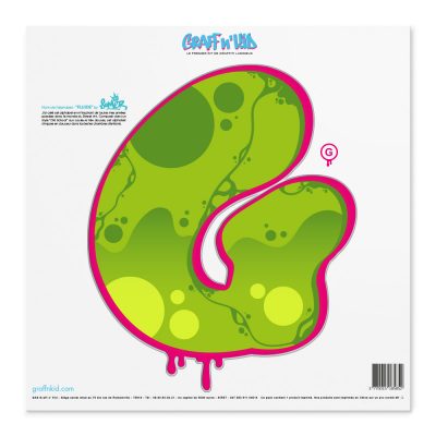 Lettre G Style â€œFluide Greenâ€œ by SOMER