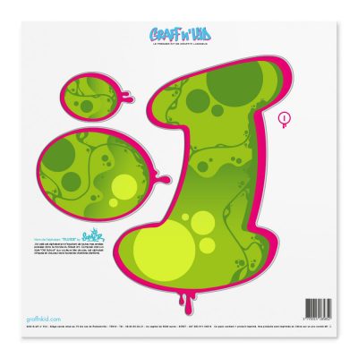 Lettre I Style â€œFluide Greenâ€œ by SOMER