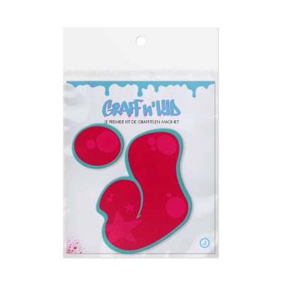 Lettre J Style â€œBubbleâ€œ by SOMER