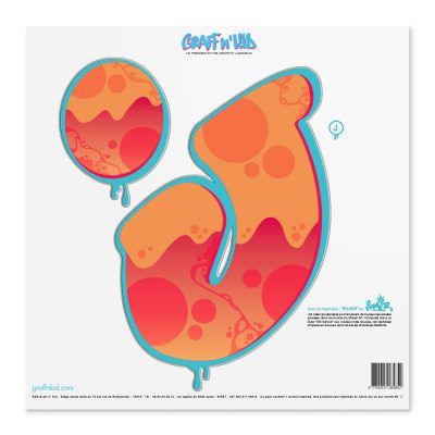 Lettre J Style â€œFluide Summerâ€œ by SOMER