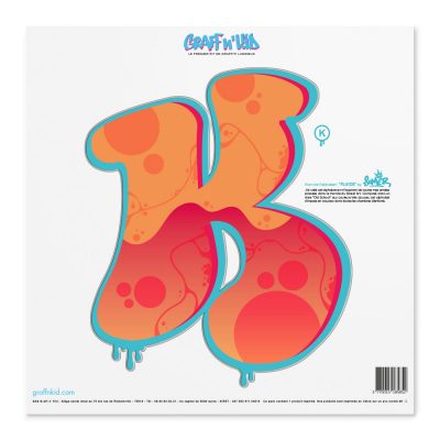 Lettre K Style â€œFluide Summerâ€œ by SOMER