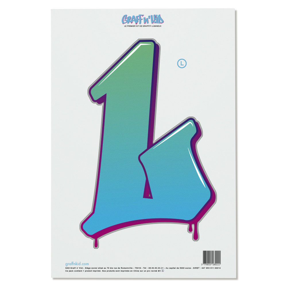 Lettre L Style “Arrows“ by KUSKO
