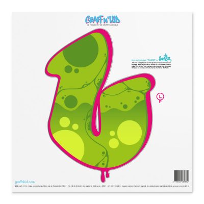 Lettre L Style â€œFluide Greenâ€œ by SOMER