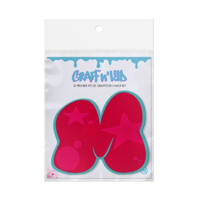 Lettre M Style â€œBubbleâ€œ by SOMER