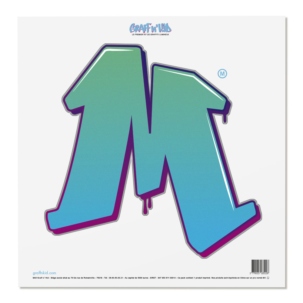 Lettre M Style “Arrows“ by KUSKO