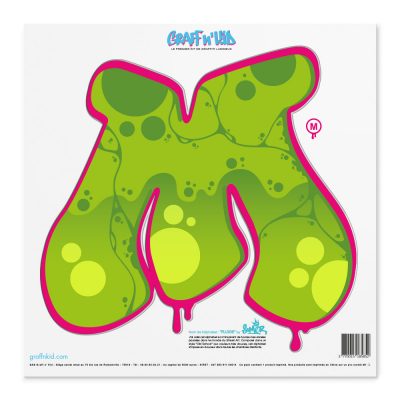 Lettre M Style â€œFluide Greenâ€œ by SOMER