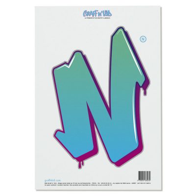 Lettre N Style â€œArrowsâ€œ by KUSKO