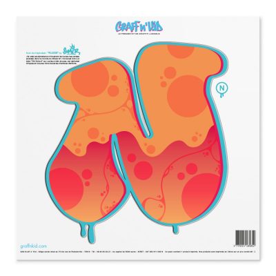 Lettre N Style â€œFluide Summerâ€œ by SOMER