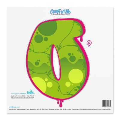 Lettre O Style â€œFluide Greenâ€œ by SOMER