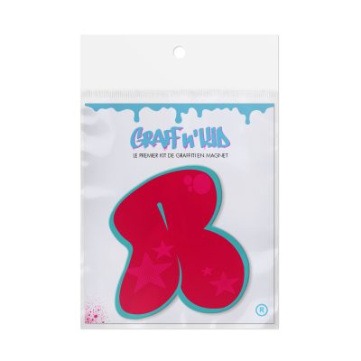 Lettre R Style â€œBubbleâ€œ by SOMER