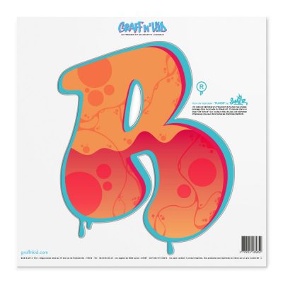 Lettre R Style â€œFluide Summerâ€œ by SOMER