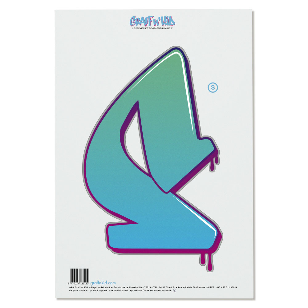 Lettre S Style “Arrows“ by KUSKO