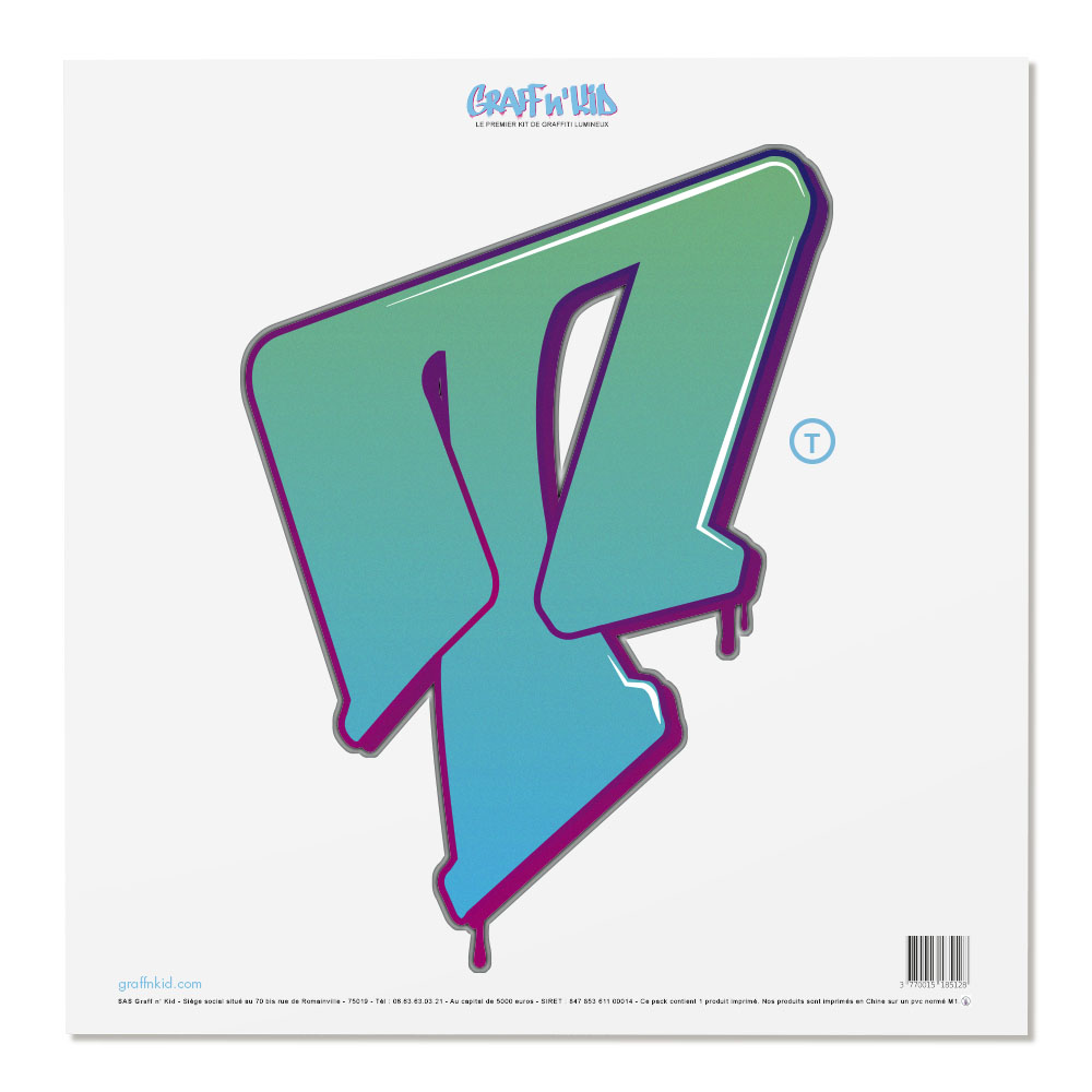 Lettre T Style “Arrows“ by KUSKO
