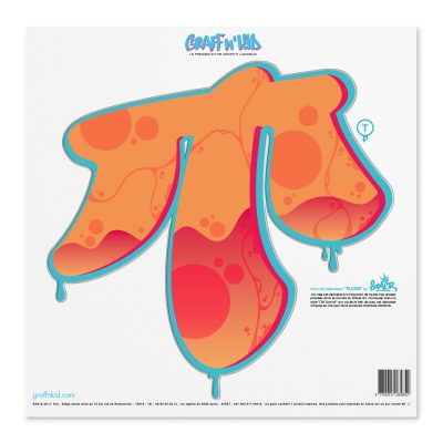 Lettre T Style â€œFluide Summerâ€œ by SOMER