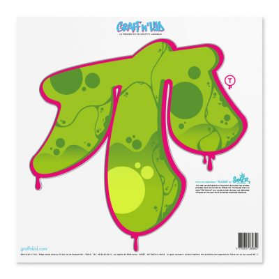 Lettre T Style â€œFluide Greenâ€œ by SOMER