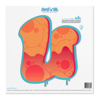 Lettre U Style â€œFluide Summerâ€œ by SOMER