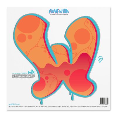 Lettre W Style â€œFluide Summerâ€œ by SOMER