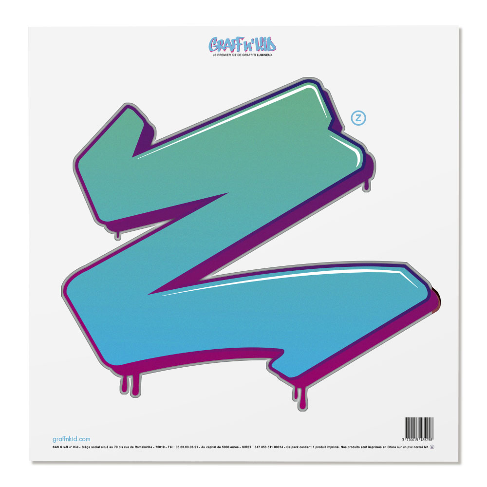 Lettre Z Style “Arrows“ by KUSKO