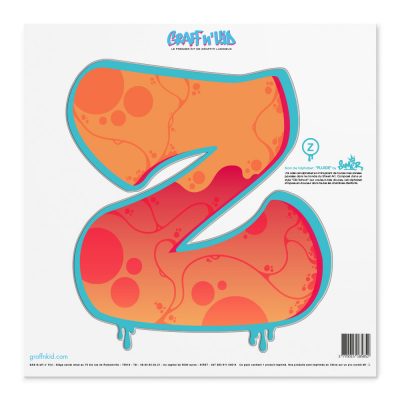 Lettre Z Style â€œFluide Summerâ€œ by SOMER